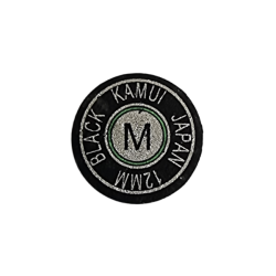 Leder Kamui Black 12mm Medium